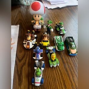 Lot of Mario toys/cars
